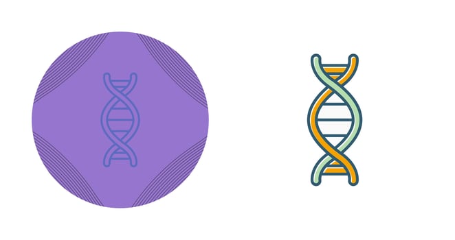 Dna Vector Icon