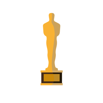 Golden man. Icon. illustration png