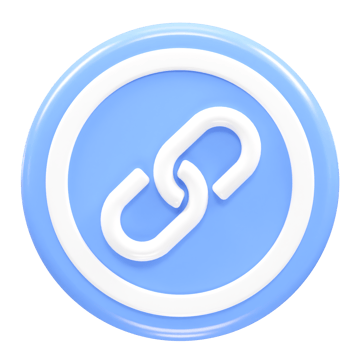 Link icon render element illustration png