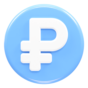 Ruble icon rendering element transparent png