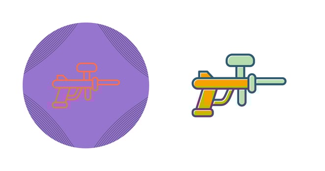Paintball Vector Icon