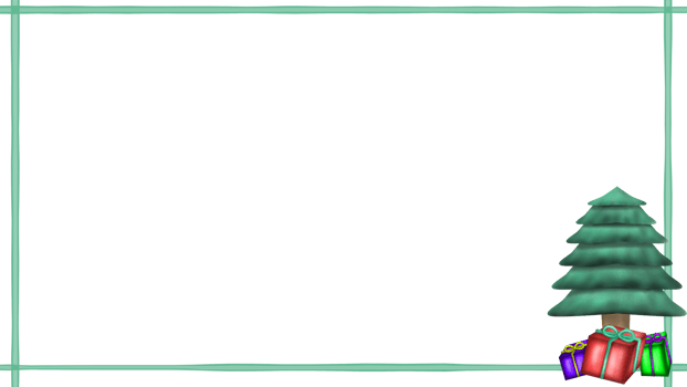 christmas tree and green line flame png