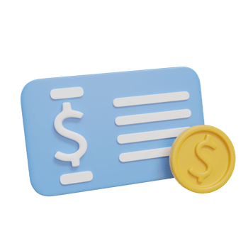 finance 3d render icon png