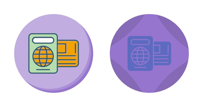 Passport Vector Icon