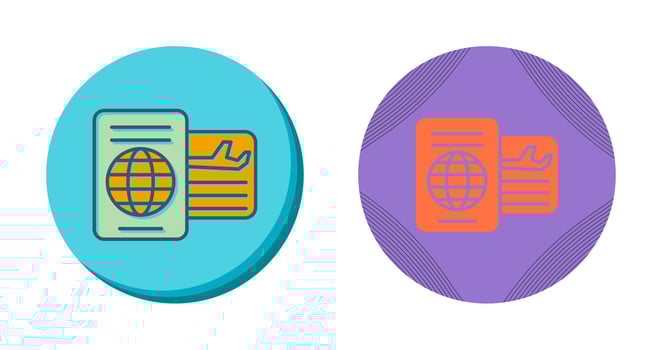 Passport Vector Icon