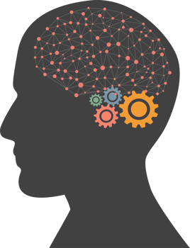 Functioning of the human body and the brain, Transparent background png