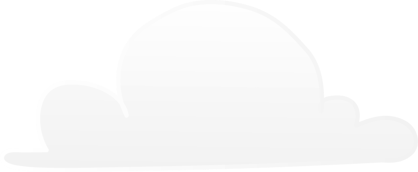 Illustration of clouds, Transparent background png