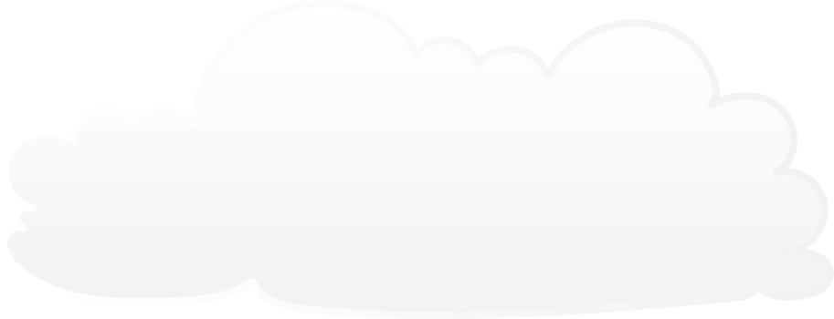 Illustration of clouds, Transparent background png