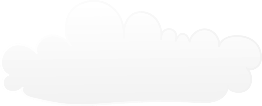 Illustration of clouds, Transparent background png