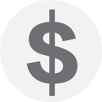 Dollar sign isolated on transparent background. png