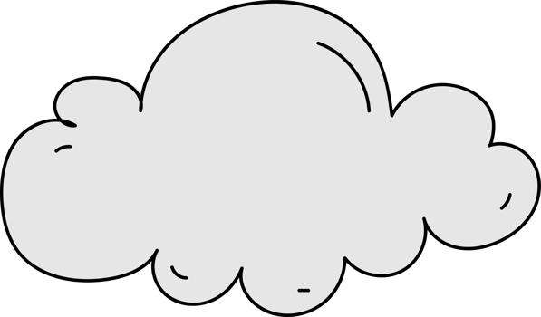 Cloud cartoon doodle. png