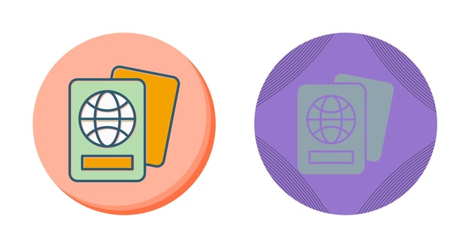 Passport Vector Icon