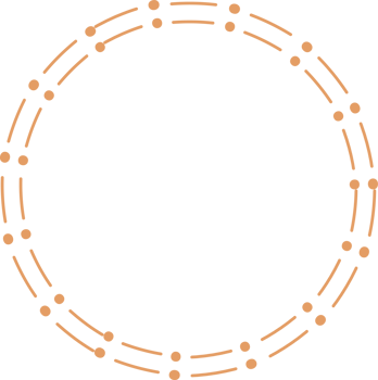 Round frames for decoration, Transparent background png