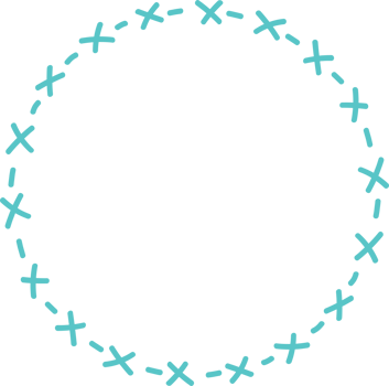 Round frames for decoration, Transparent background png
