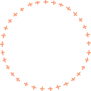 Round frames for decoration, Transparent background png