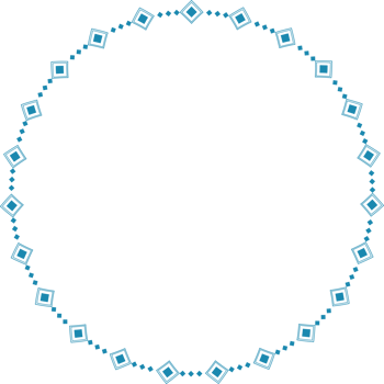 Round frames for decoration, Transparent background png