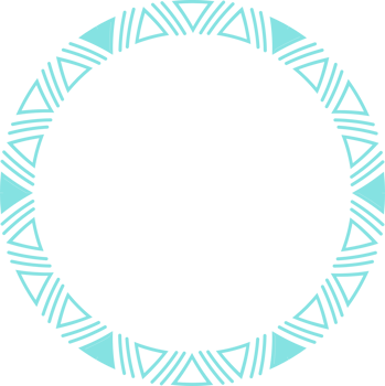 Round frames for decoration, Transparent background png