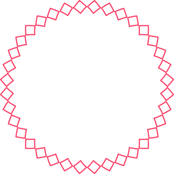 Round frames for decoration, Transparent background png