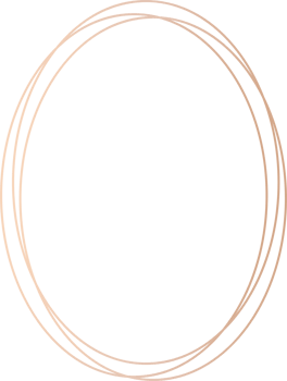 Geometric rose gold frame illustration. png