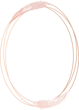Geometric rose gold frame illustration. png