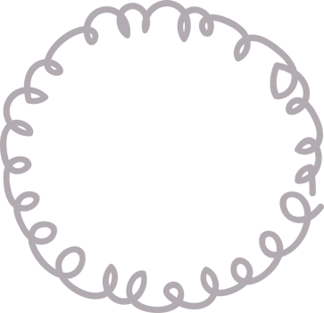 Dividers round frames for decoration, Transparent background png