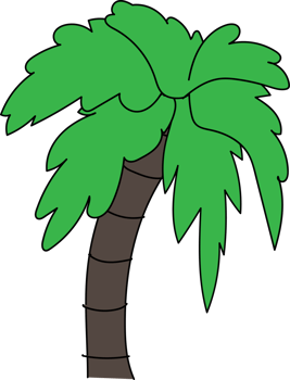 Tree doodle illustration on transparent background. png