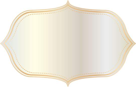 Golden vintage frame. png
