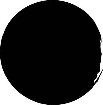 Round brush text box and grunge blotches. png