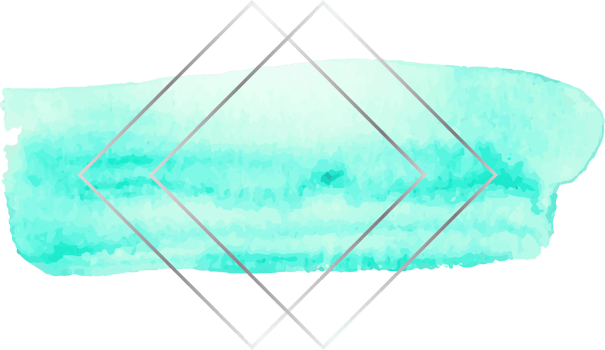 Green mint watercolor brush stroke. png
