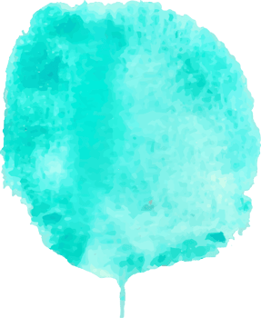 Green mint watercolor brush stroke. png