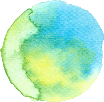 Green mint watercolor brush stroke. png