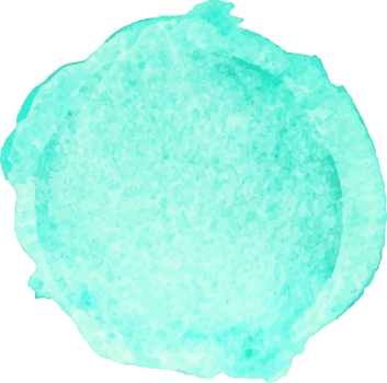 Green mint watercolor brush stroke. png