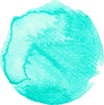 Green mint watercolor brush stroke. png
