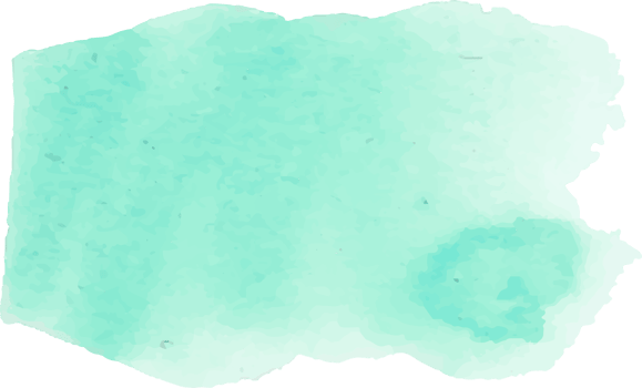 Green mint watercolor brush stroke. png