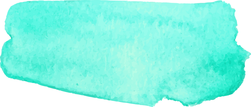 Green mint watercolor brush stroke. png