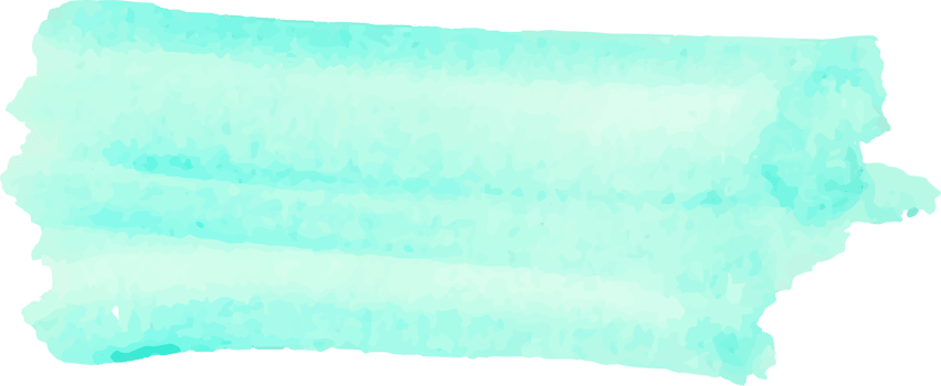Green mint watercolor brush stroke. png