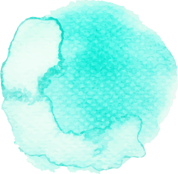 Green mint watercolor brush stroke. png