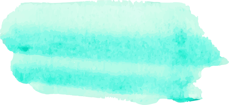 Green mint watercolor brush stroke. png