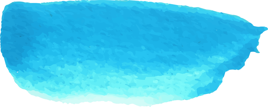 Blue watercolor brush stroke. png