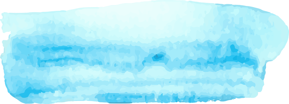 Blue watercolor brush stroke. png