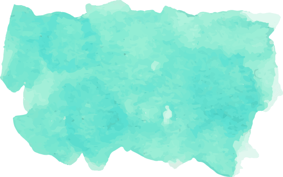 Green mint watercolor brush stroke. png
