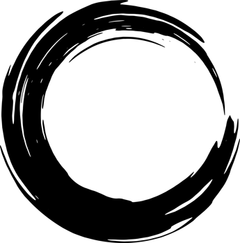 Round brush text box and grunge blotches. png