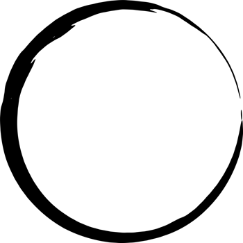 Round brush text box and grunge blotches. png