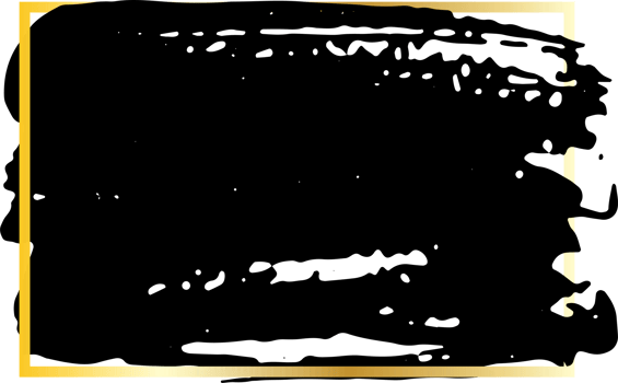 Black ink grunge brush stroke. png