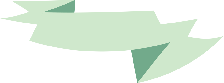 Ribbon banner on transparent background. png