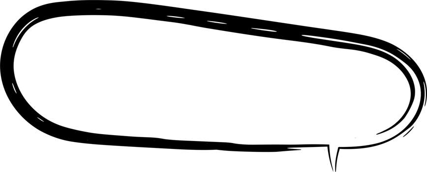 Bubble for speech design. Transparent background. png