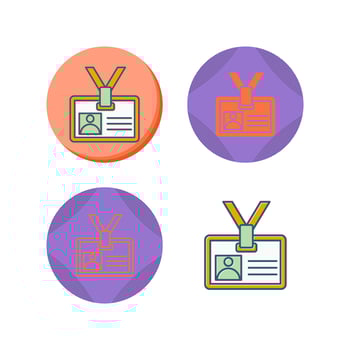 Id Card Vector Icon