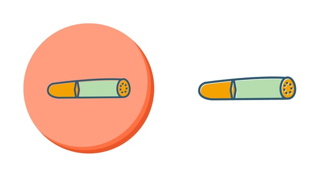 Cigar Vector Icon