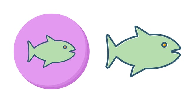 Fish Vector Icon