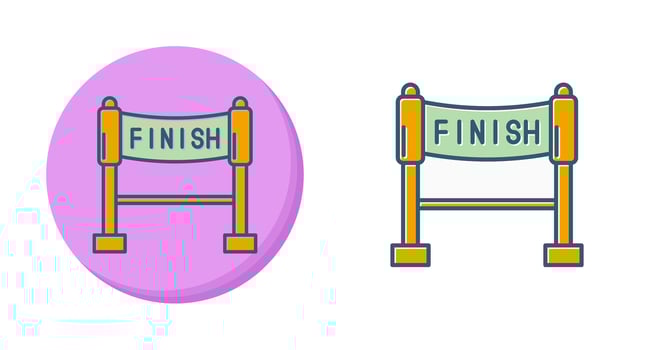Finish Vector Icon